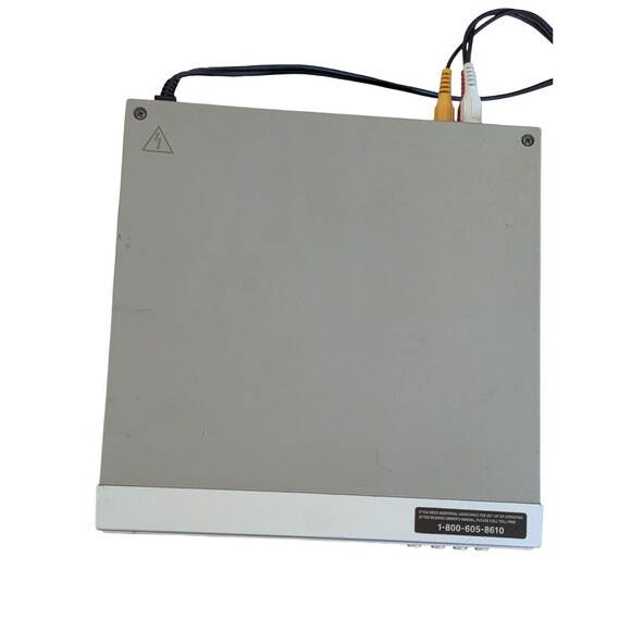 MAGNAVOX DVD Player MWD200G Silver Tested Works Great No Remote Dolby Digital - Picture 4 of 7